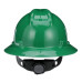 V-Gard® GREEN Full Brim Hard Hats