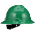 V-Gard® GREEN Full Brim Hard Hats